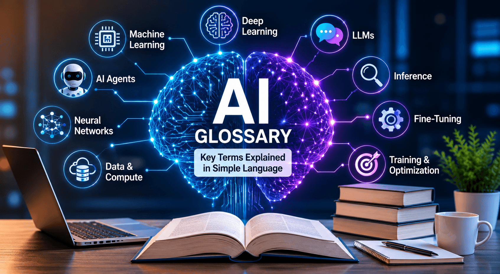 AI Glossary 2026 Essential AI Terms Explained Simply
