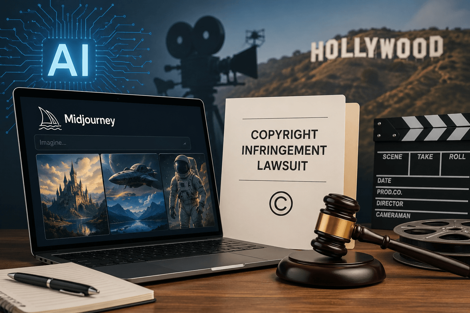 Midjourney Wants Hollywood Studios to Disclose Their AI Usage in Ongoing Copyright Case